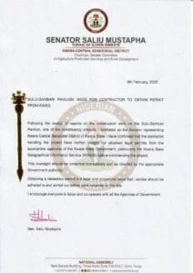 Sulu-Gambari Pavillion: KWGIS provides reason for halting project – SpiceyGists Sulu-Gambari Pavillion: KWGIS gives reason for halting project