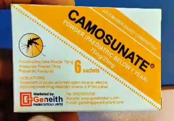Geneith Warns Against Misuse of Malaria Drugs, Reaffirms CAMOSUNATE as Trusted ACT Solution – SpiceyGists Geneith Warns Against Misuse of Malaria Drugs, Reaffirms CAMOSUNATE as Trusted ACT Solution