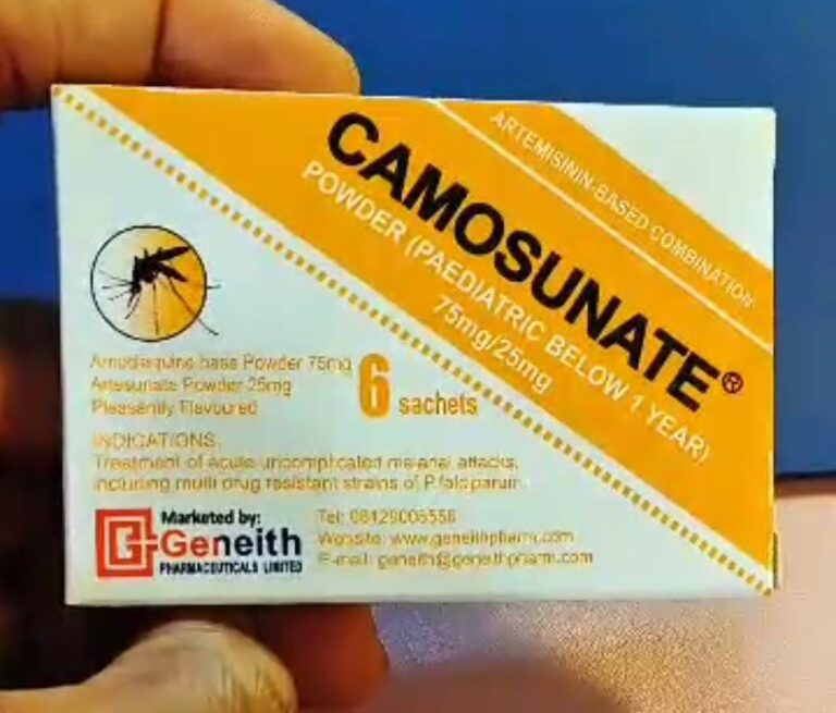 Geneith Warns Against Misuse of Malaria Drugs, Reaffirms CAMOSUNATE as Trusted ACT Solution – SpiceyGists Geneith Warns Against Misuse of Malaria Drugs, Reaffirms CAMOSUNATE as Trusted ACT Solution