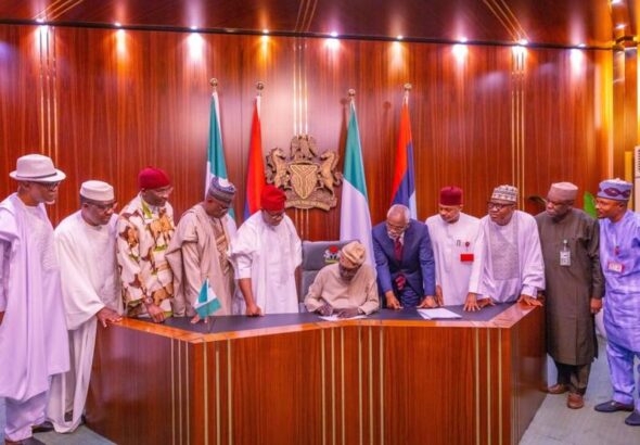 Tinubu Signs Electoral Act Amendment 2026 Ahead of 2027 Elections – SpiceyGists Tinubu Signs Electoral Act Amendment 2026 Ahead of 2027 Elections