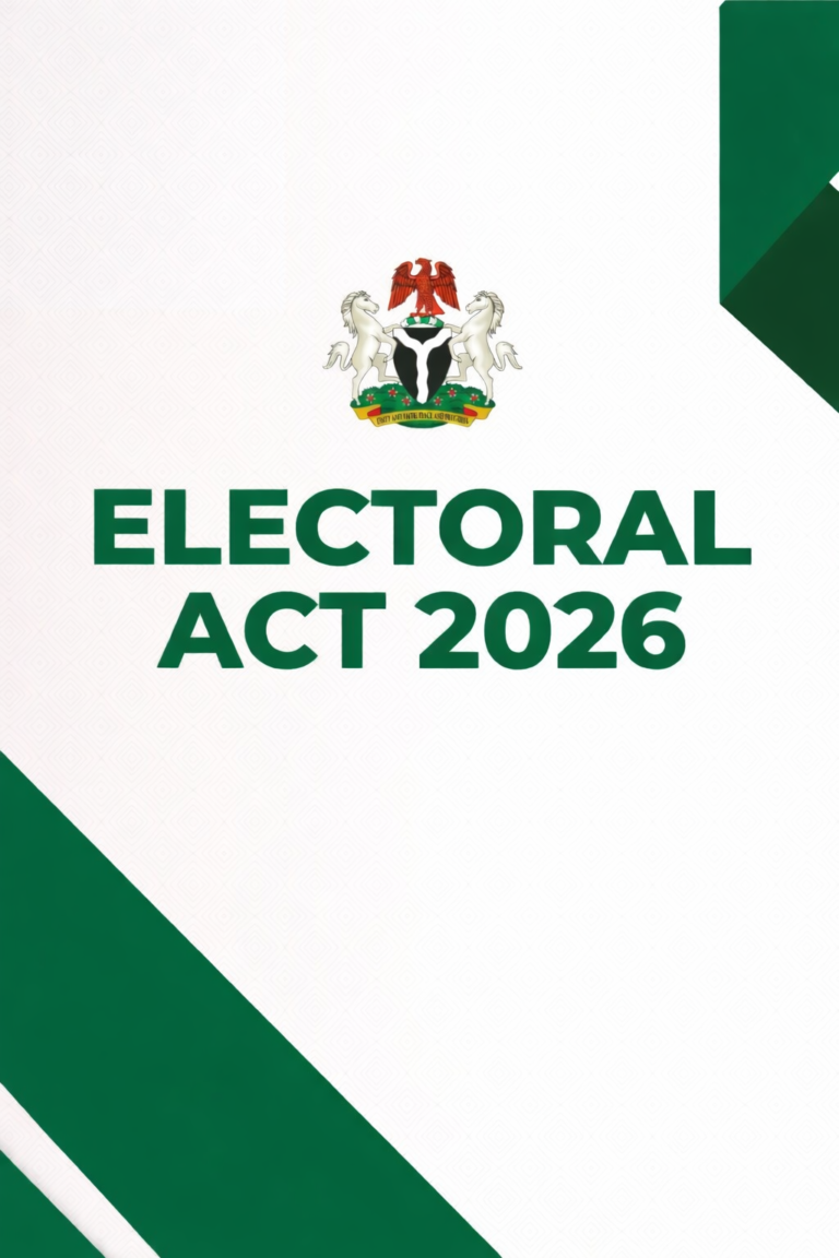 Electoral Act 2026: Presidential Campaign Cap Raised to ₦10bn, Governorship Limit Now ₦3bn – SpiceyGists Electoral Act 2026: Presidential Campaign Cap Raised to ₦10bn, Governorship Limit Now ₦3bn
