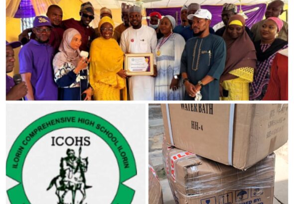MFA Donates Modern Laboratory Equipment to Ilorin Comprehensive High School