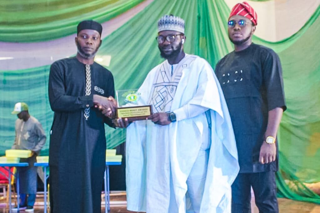 Saeed Tijjani Bags YODECO Digital Media Influencer of the Year Award