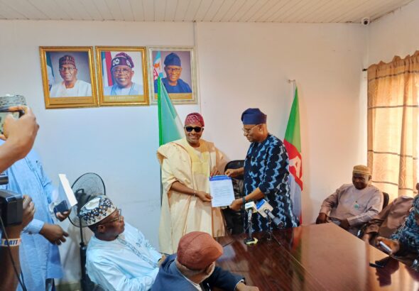 Femi Sanni Araba Declares for 2027 Kwara Governorship, Pledges Unity and Continuity