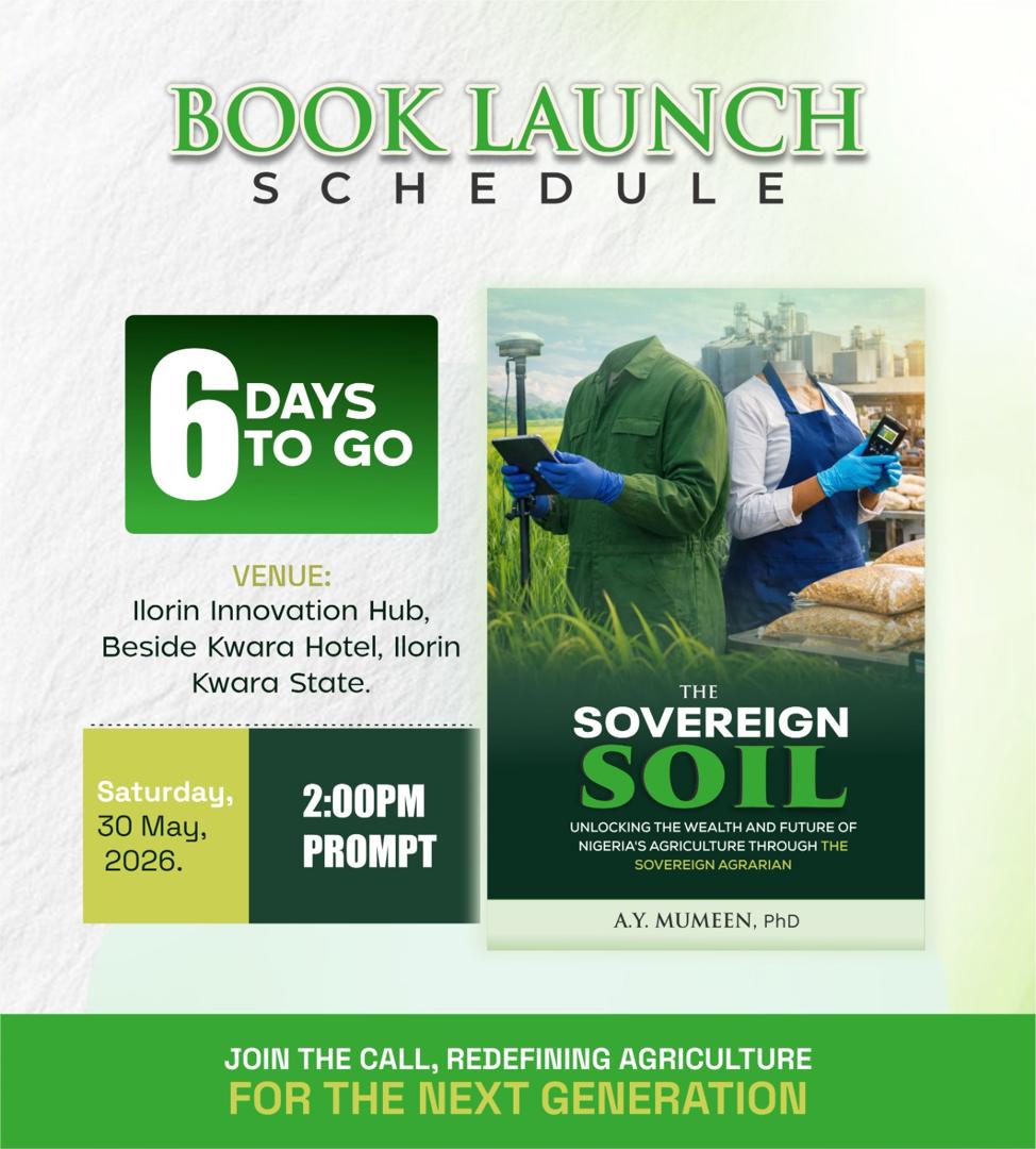 Top Personalities Confirm Attendance for The Sovereign Soil Book Launch