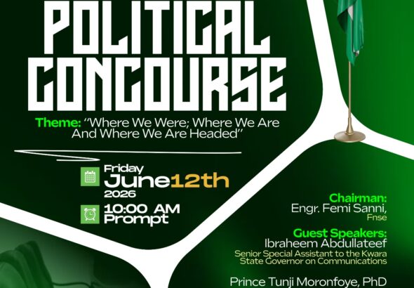 Political Concourse 2026: Kwara Tabloid to Host Stakeholders on Governance and State Development – SpiceyGists Political Concourse 2026: Kwara Tabloid to Host Stakeholders on Governance and State Development
