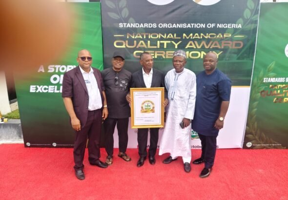 LUBCON Receives SON’s 20-Year Quality Award for Excellence in Lubricant Production – SpiceyGists LUBCON Receives SON’s 20-Year Quality Award for Excellence in Lubricant Production